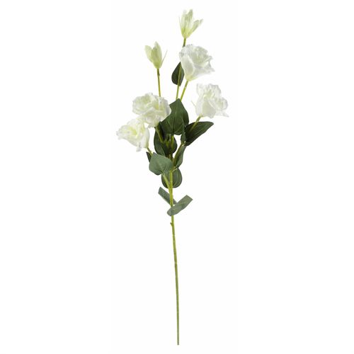 Elegant 70cm Grey Glass Vase with Artificial Orchids & Roses - Complete Set - plants - express.com