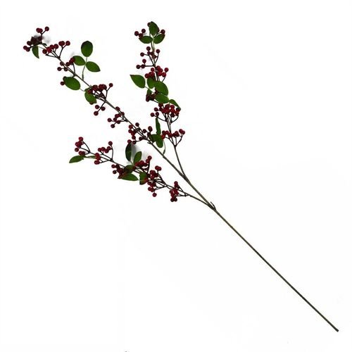 Elegant 80cm Artificial Red Berry Sprays - Perfect for Festive Decor! - plants - express.com