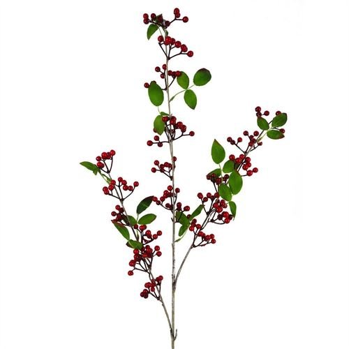Elegant 80cm Artificial Red Berry Sprays - Perfect for Festive Decor! - plants - express.com