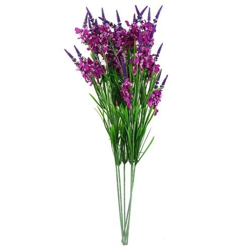 Elegant Dark Pink Larkspur Artificial Stems - Pack of 6, 80cm Each - plants - express.com