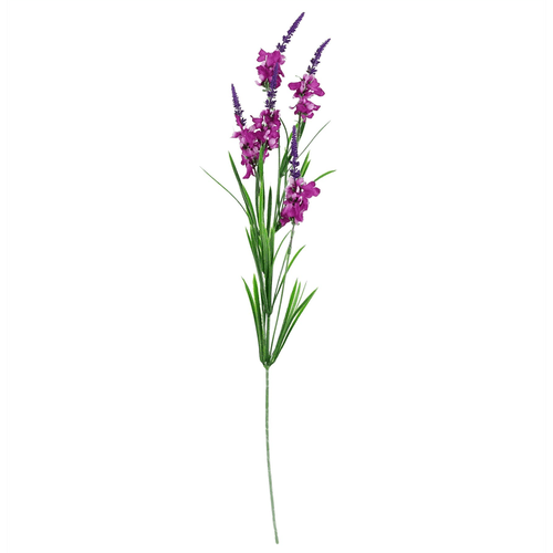 Elegant Dark Pink Larkspur Artificial Stems - Pack of 6, 80cm Each - plants - express.com