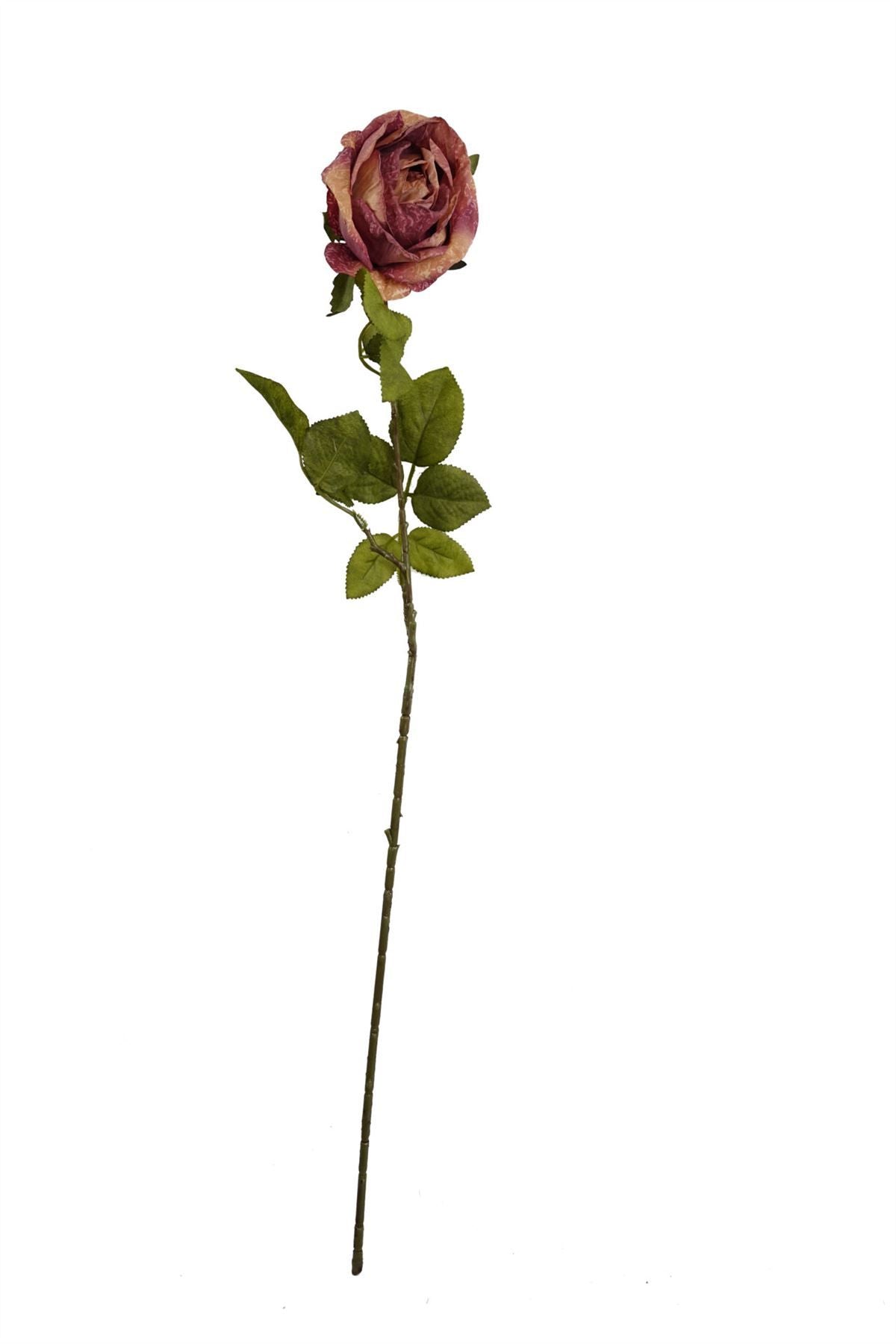 Elegant Pack of 6 Dark Pink Silk Roses - Perfect for Arrangements & Decor! - plants - express.com
