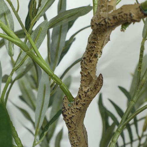 HOMCOM Lifelike Silk Olive Tree - Stunning Indoor Faux Plant, 150cm - plants - express.com
