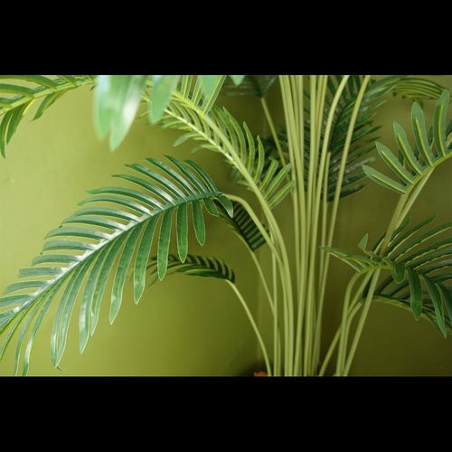 Luxurious 150cm Artificial Areca Palm Tree in Stylish Black Pot - plants - express.com