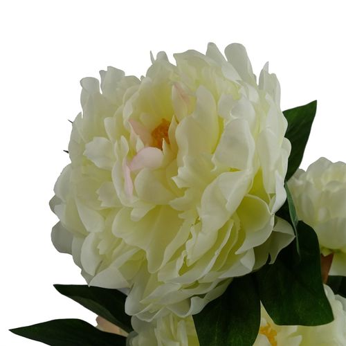 Luxurious 55cm Artificial White Peony Plant – Effortless Elegance for Any Space - plants - express.com