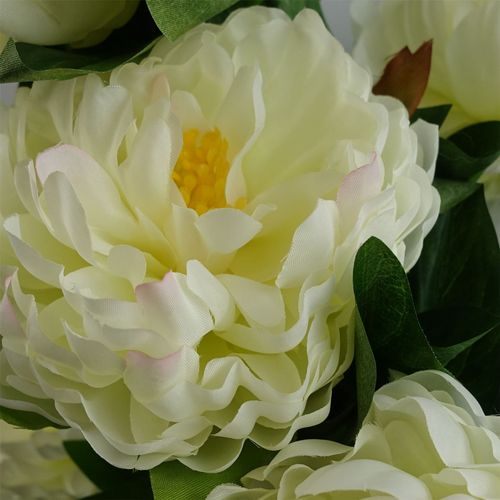 Luxurious 55cm Artificial White Peony Plant – Effortless Elegance for Any Space - plants - express.com