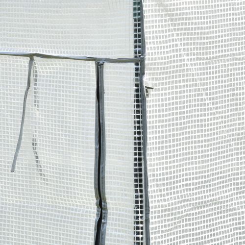 Outsunny Compact Greenhouse: Durable Steel Frame & Roll - up Door for Small Spaces - plants - express.com