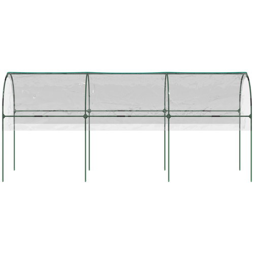 Outsunny Curved Tomato Greenhouse with Guy Ropes & Weatherproof Cover - plants - express.com