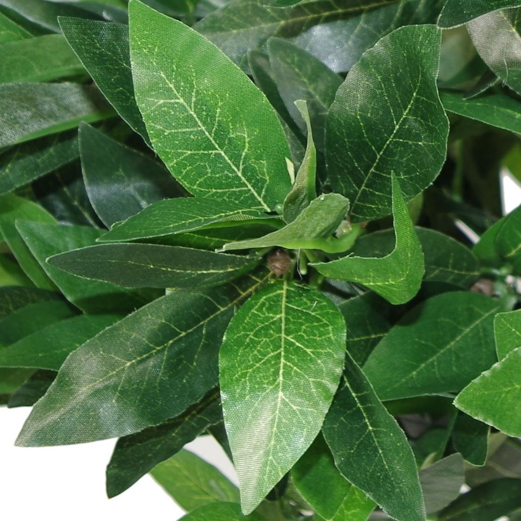 Realistic 120cm Artificial Bay Laurel Ball Tree - No Maintenance Required! - plants - express.com