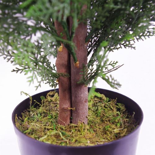 Realistic 120cm Artificial Cedar Tree - Stunning Indoor/Outdoor Topiary - plants - express.com