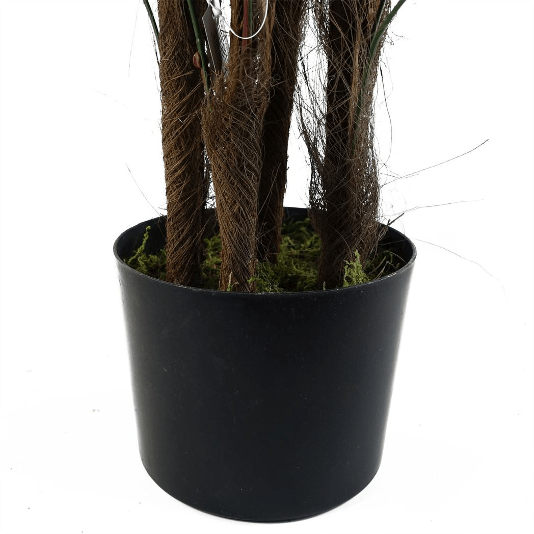 Realistic 120cm Artificial Fan Palm Tree - Lifelike Decor for Any Space - plants - express.com