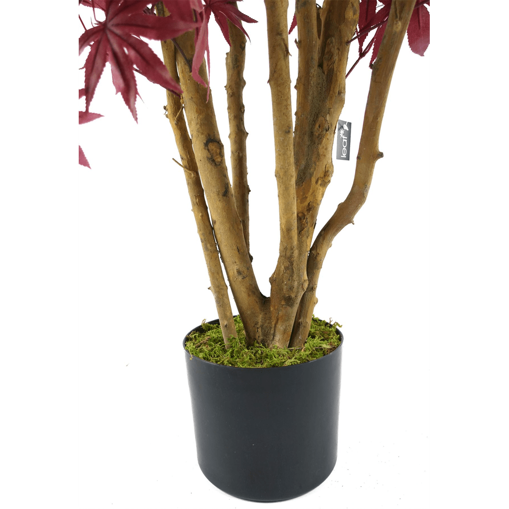 Realistic 120cm Artificial Red Maple Tree - Perfect for Home Décor - plants - express.com
