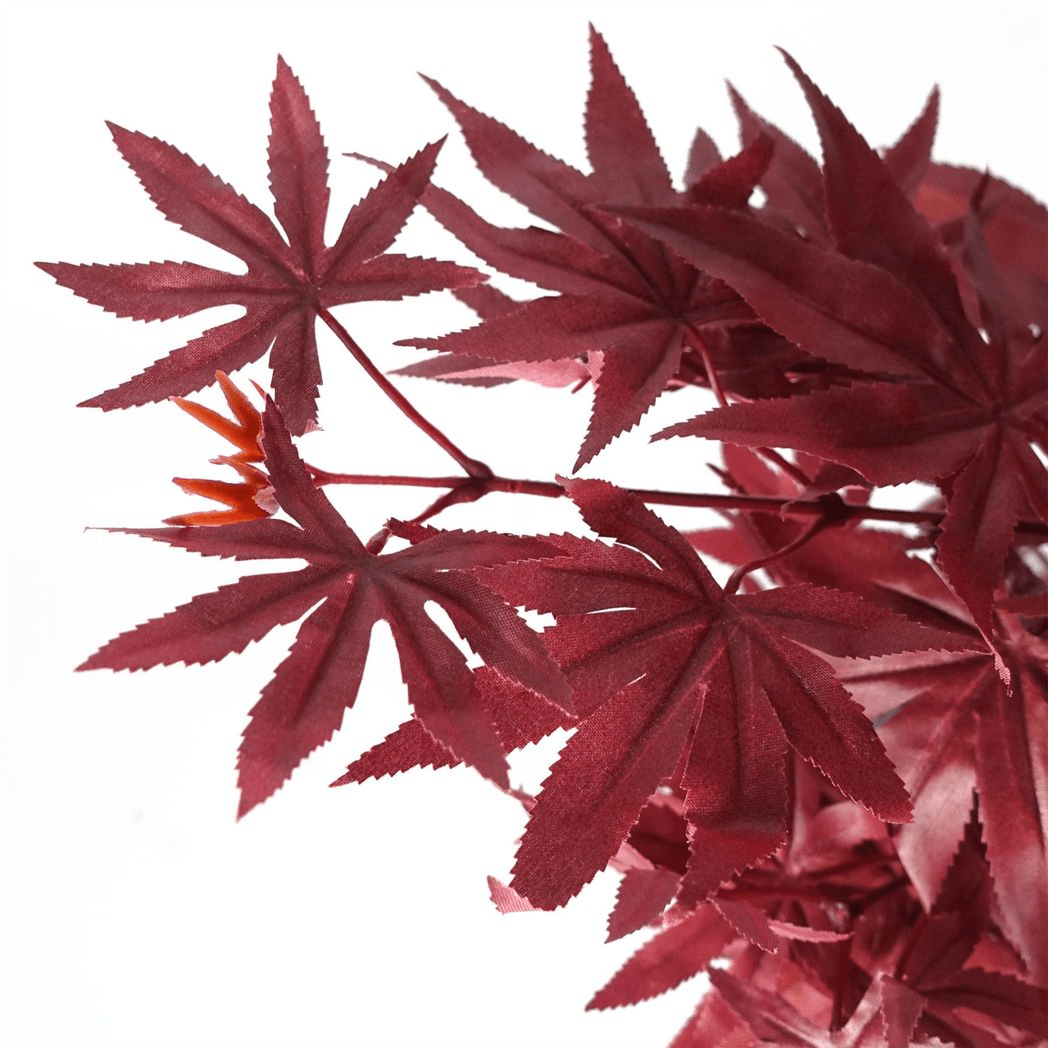 Realistic 120cm Artificial Red Maple Tree - Perfect for Home Décor - plants - express.com