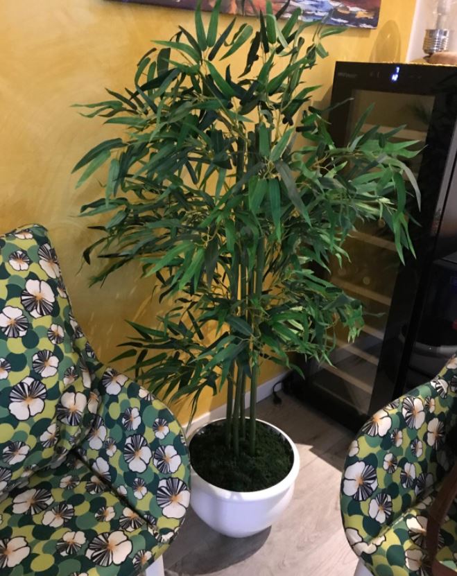Realistic 120cm Green Leaf Artificial Bamboo Tree - Maintenance - Free Elegance - plants - express.com