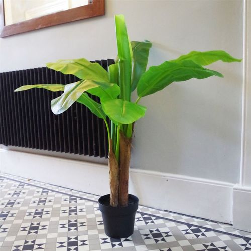 Realistic 120cm Tropical Artificial Banana Plant - Perfect for Home Decor! - plants - express.com