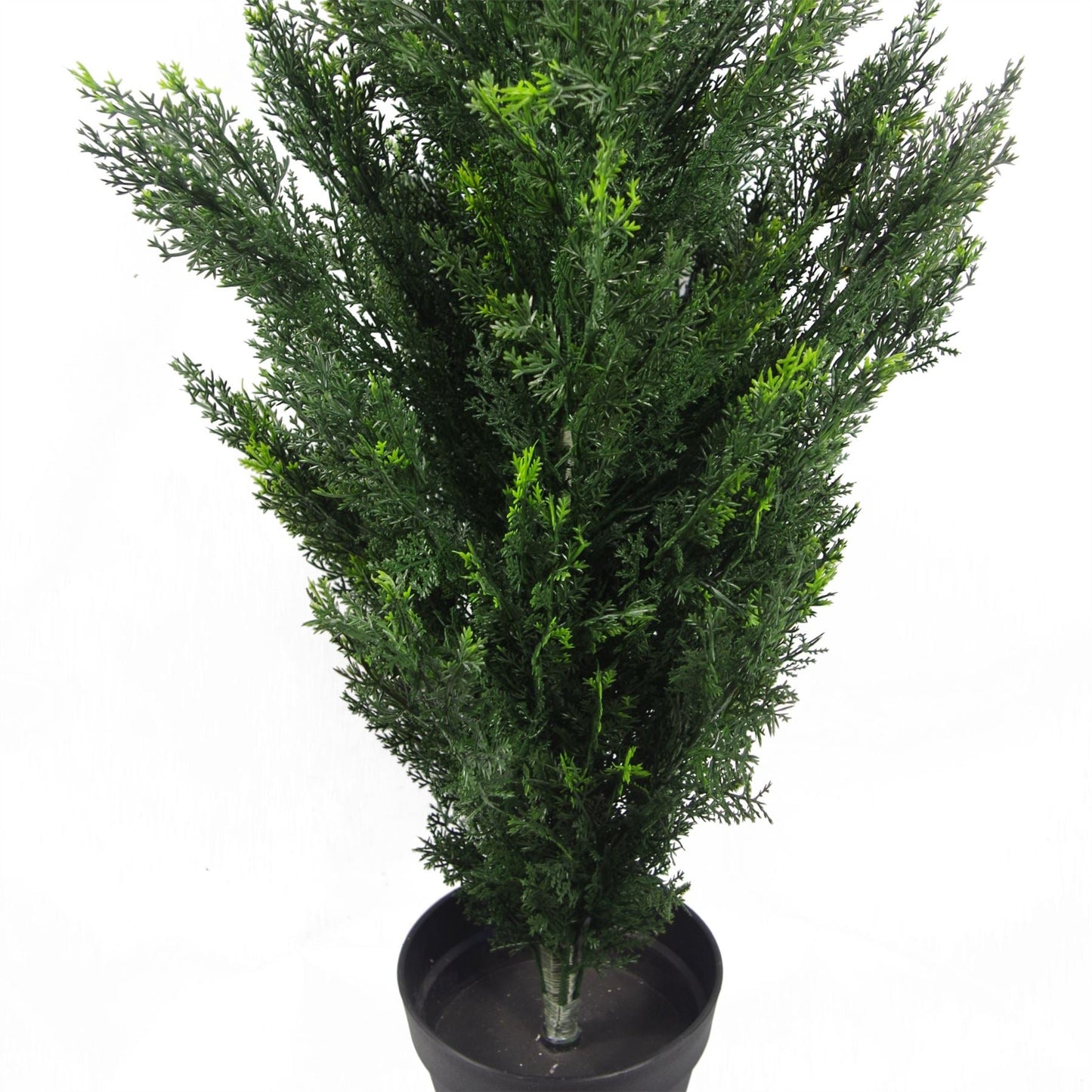 Realistic 120cm UV - Protected Artificial Cedar Topiary - Perfect for Outdoors! - plants - express.com
