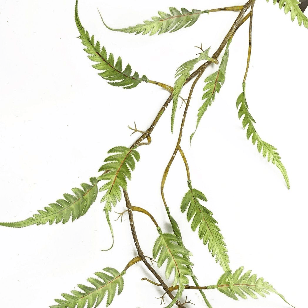 Realistic 125cm Hanging Fern - Lifelike Trailing Foliage for Stunning Decor - plants - express.com