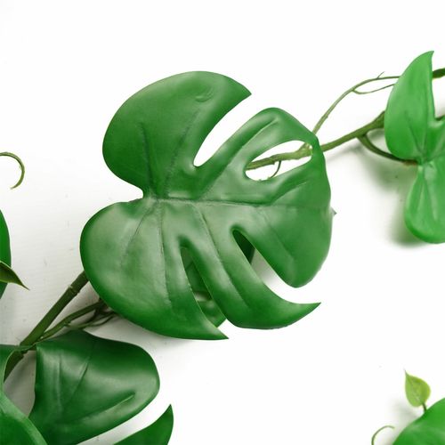 Realistic 180cm Artificial Monstera Hanging Plant - Lush Green Trailing Charm - plants - express.com