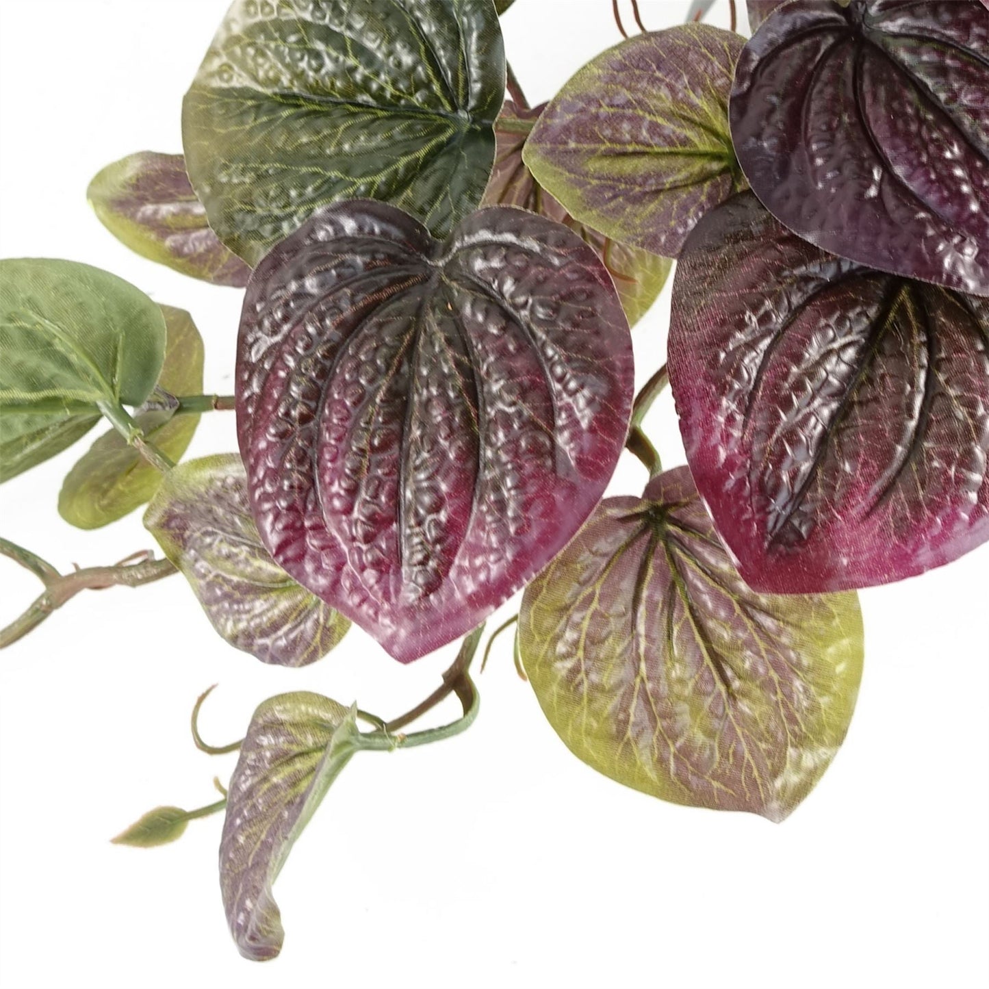 Realistic 35cm Artificial Trailing Purple Pothos - Ready to Display! - plants - express.com
