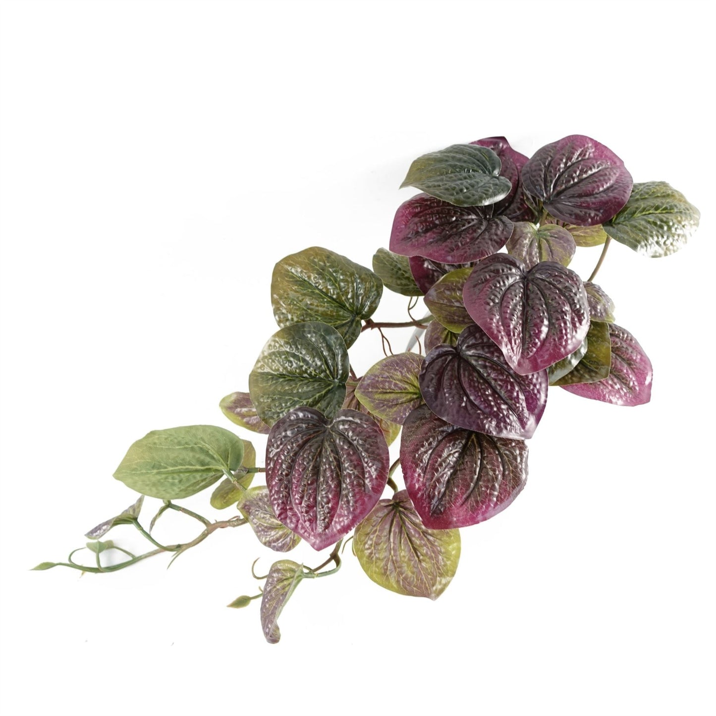 Realistic 35cm Artificial Trailing Purple Pothos - Ready to Display! - plants - express.com