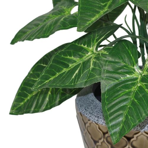 Realistic 45cm Dark Taro Plant - Perfect Indoor Accent, Ready to Display! - plants - express.com