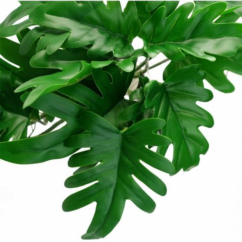 Realistic 50cm Trailing Philodendron Plant - Lush Green Leaves, Bare Stem - plants - express.com