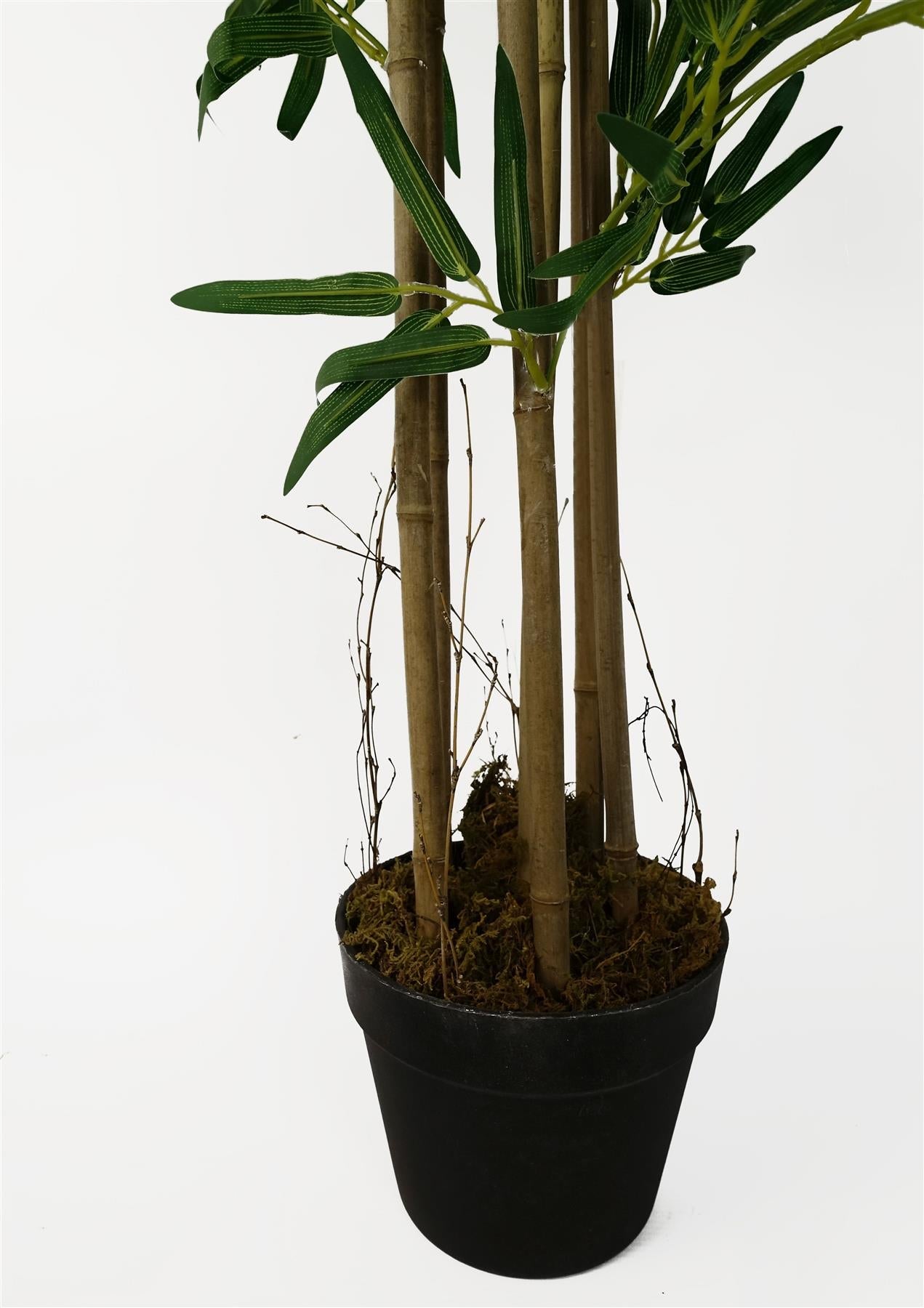 Realistic 5ft Artificial Bamboo Tree - Premium Quality Green Decor - plants - express.com