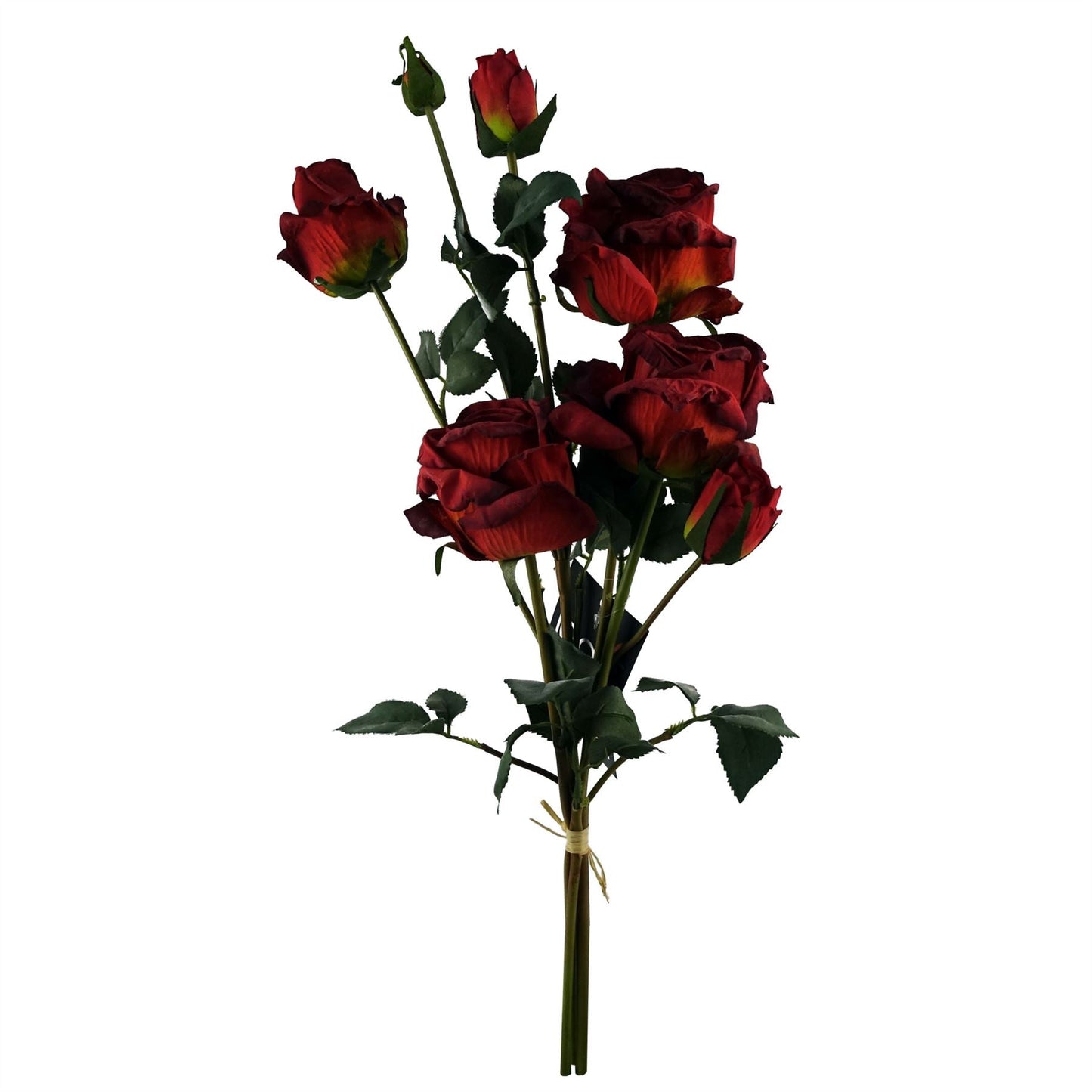 Realistic 60cm Red Rose Spray - Stunning Artificial Flowers for Any Arrangement - plants - express.com