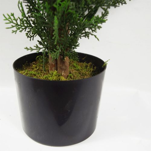 Realistic 90cm Artificial Cypress Topiary - No Maintenance, Indoor & Outdoor Use! - plants - express.com