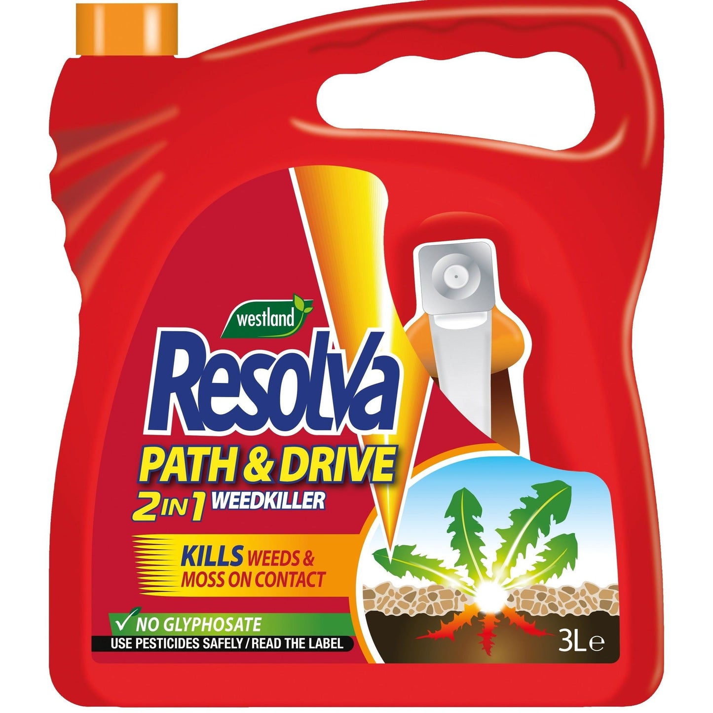 Resolva Path & Drive 3L: Fast - Acting Weed & Moss Killer, Bee Friendly! - plants - express.com