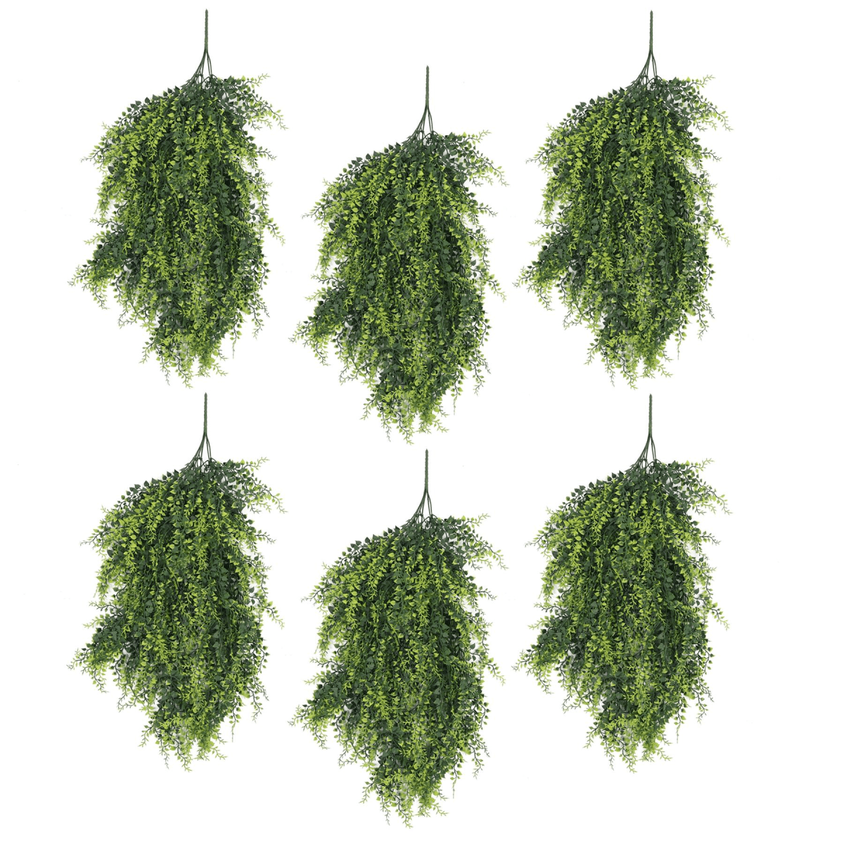 Set of 6: 85cm UV & Fire Resistant Hanging Artificial Plants for Every Space - plants - express.com