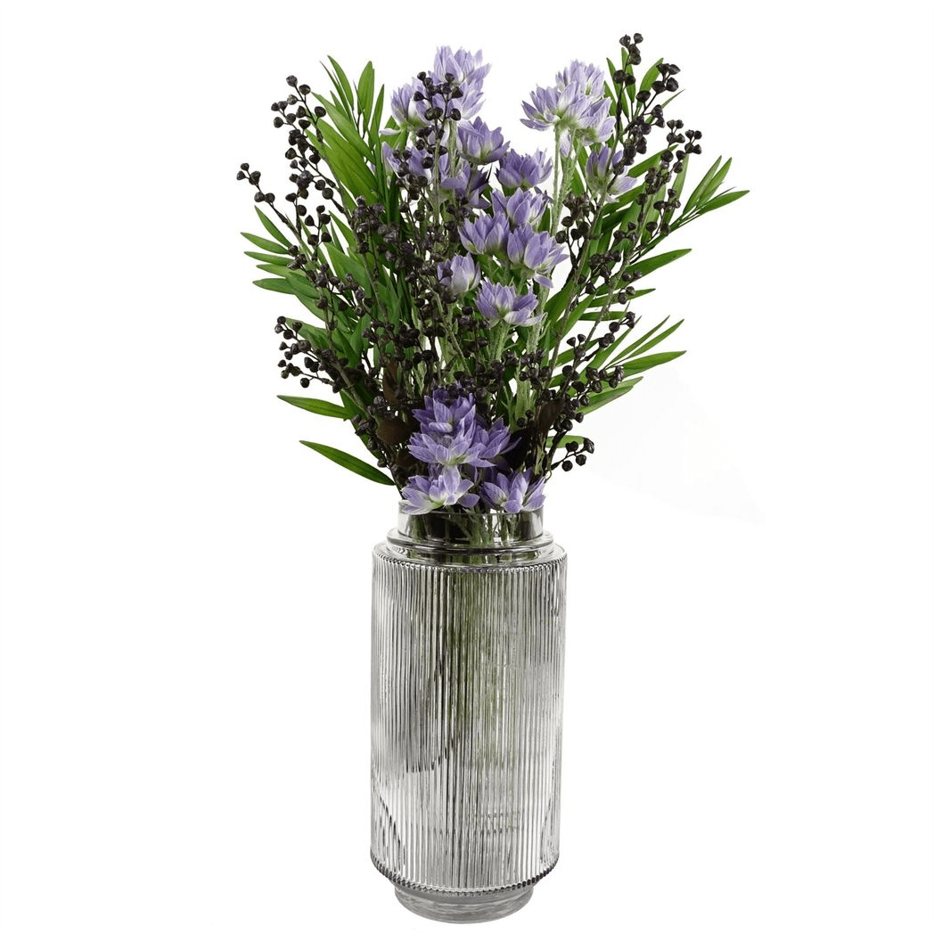 Set of 6 Artificial Dark Purple Berry Stems - Perfect for Arrangements! - plants - express.com