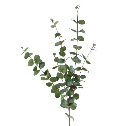 Set of 6 Elegant 100cm Artificial Eucalyptus Stems for Stunning Decor - plants - express.com