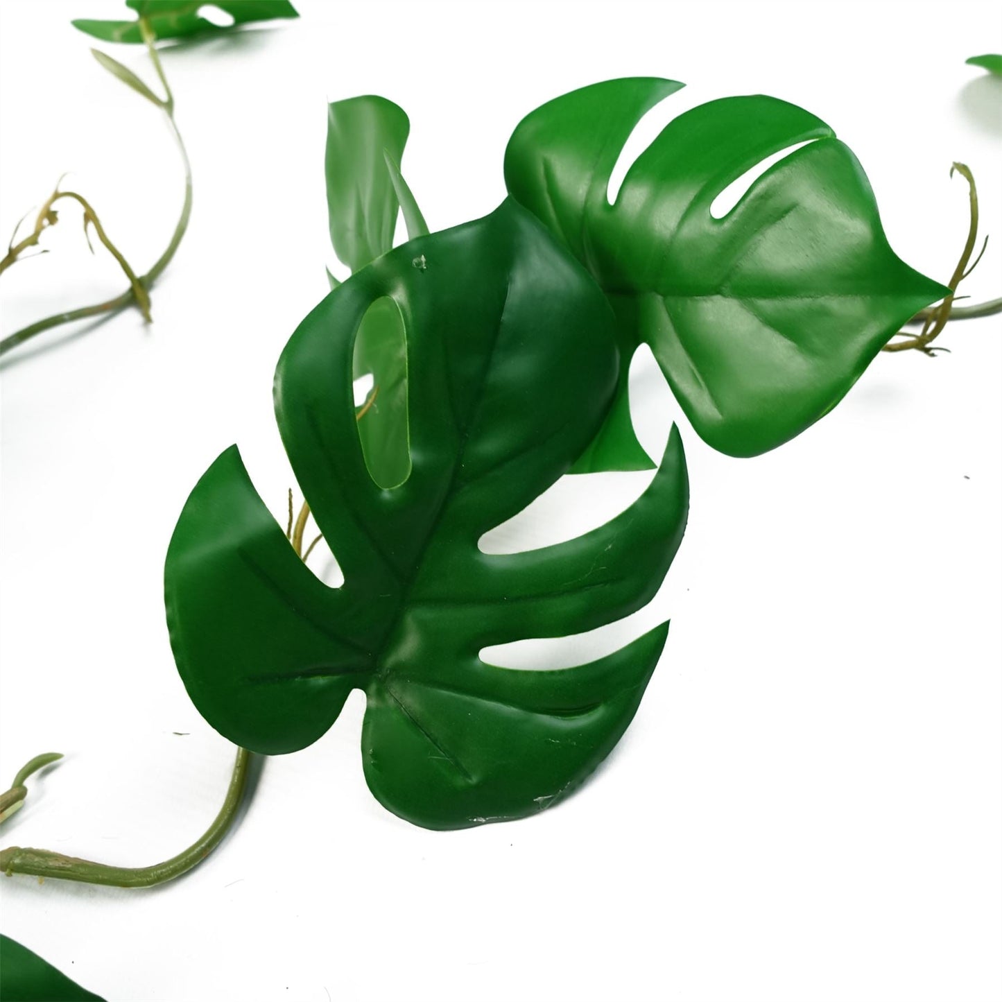 Set of 6 Realistic 100cm Artificial Monstera Hanging Plants for Lush Décor - plants - express.com