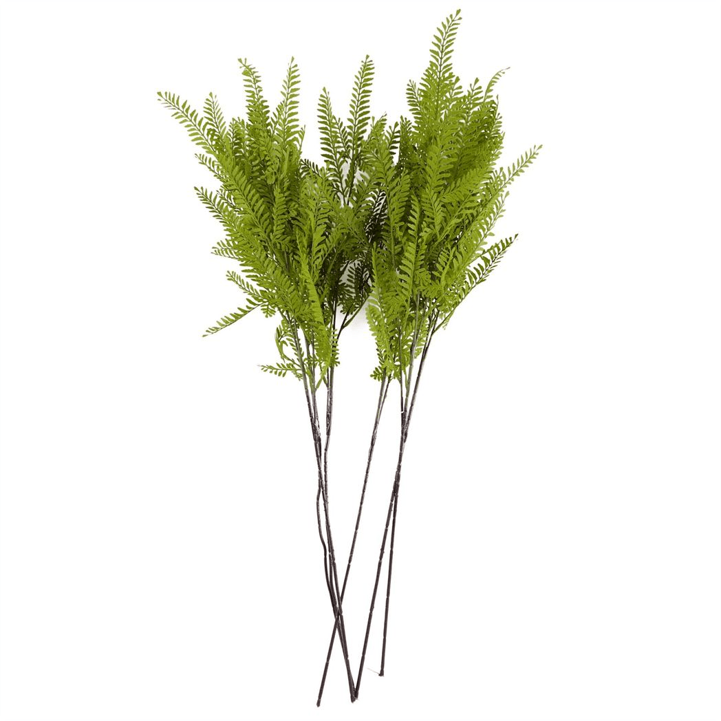 Set of 6 Realistic 95cm Artificial Himalayan Maidenhair Fern Stems - plants - express.com