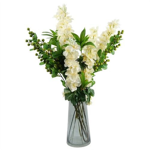 Set of 6 Stunning 90cm Artificial Hainan Elaeocarpus Stems for Elegant Décor - plants - express.com