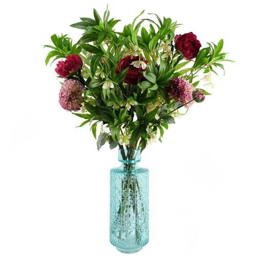 Set of 6 Stunning 90cm Artificial Hainan Elaeocarpus Stems for Elegant Décor - plants - express.com