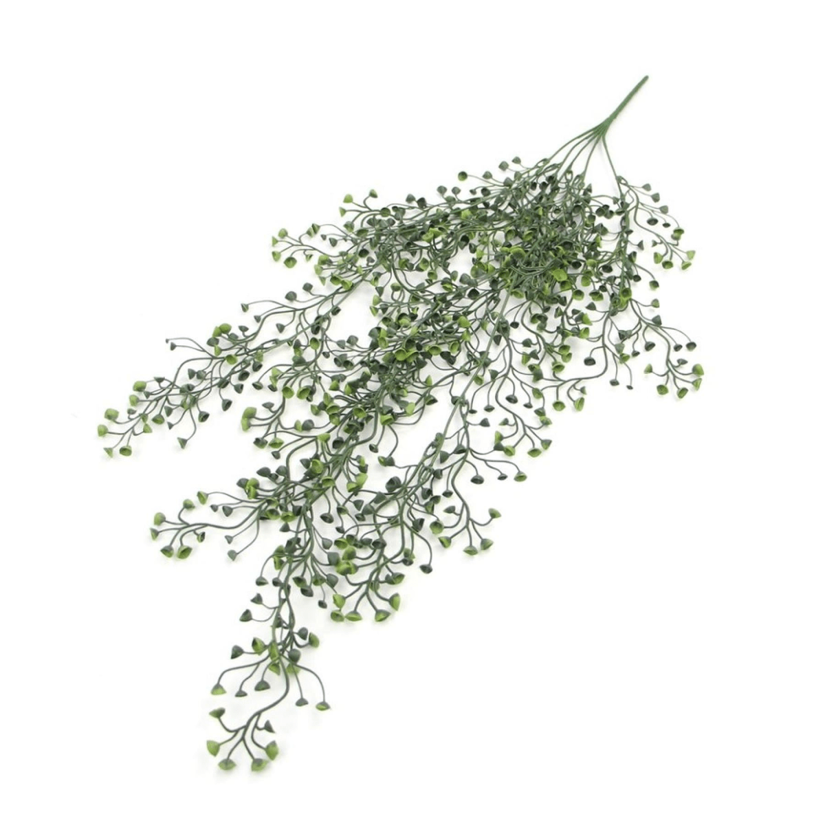 Set of 6 UV & Fire Resistant 75cm Hanging Artificial String Pearl Plants - plants - express.com