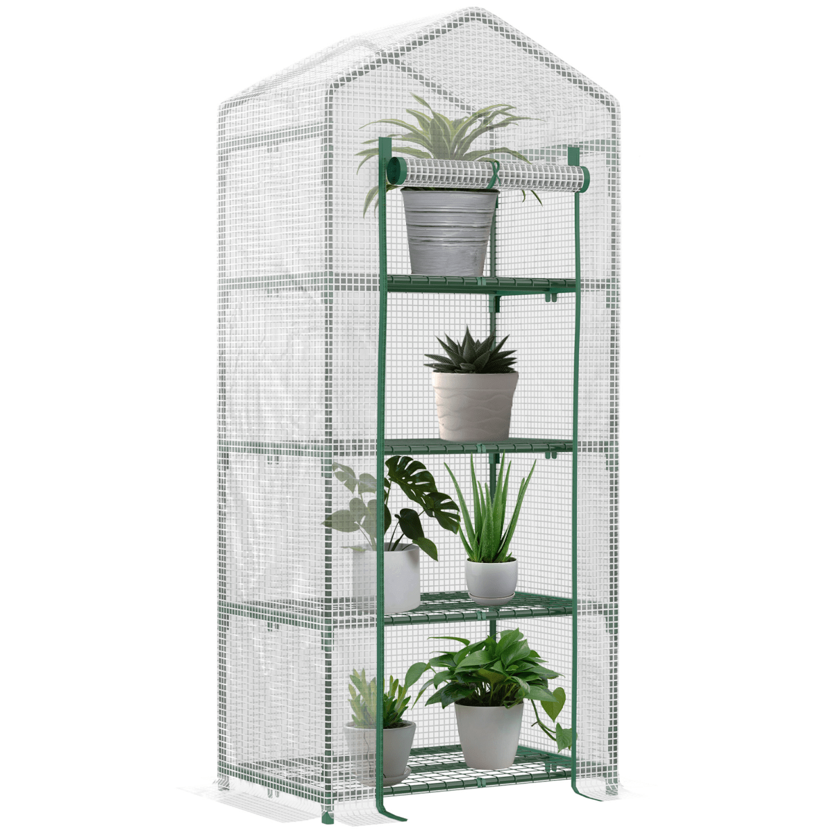 Space - Saver Mini Greenhouse with Four - Tier Design for Passionate Gardeners - plants - express.com