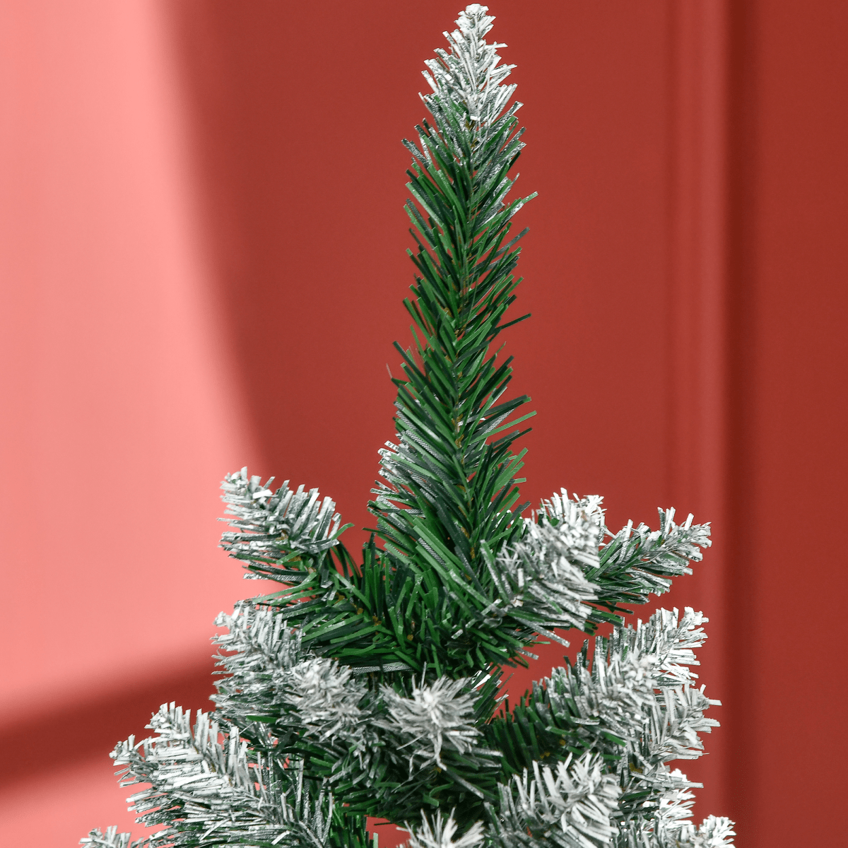 Sparkling 5' Snowy Pine Cone Artificial Christmas Tree for Festive Home Decor - plants - express.com