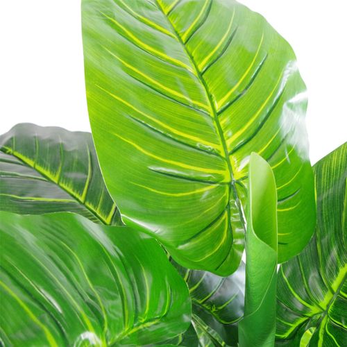 Stunning 105cm Artificial Elephant Ear Plant - Lifelike Tropical Décor! - plants - express.com