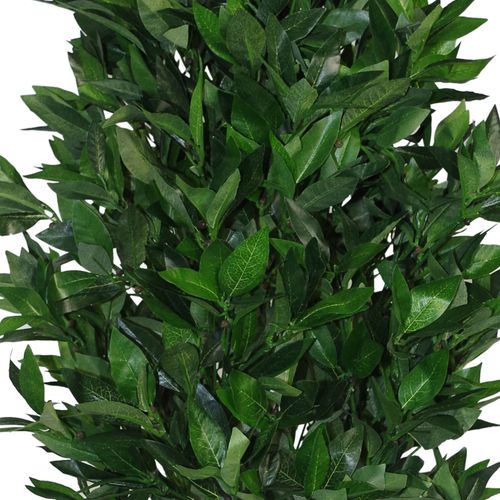Stunning 120cm Artificial Bay Tree Pyramid Cone - No Maintenance Needed! - plants - express.com