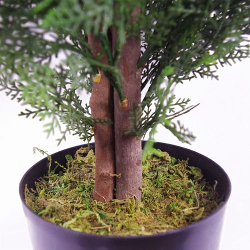 Stunning 120cm Artificial Cedar Topiary - Lifelike Elegance for Any Space - plants - express.com