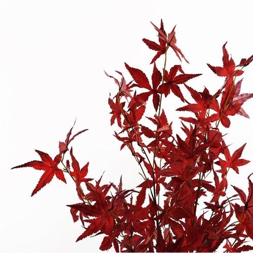 Stunning 120cm Artificial Red Maple Tree - Shape & Style Your Space! - plants - express.com