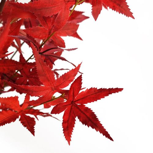Stunning 120cm Artificial Red Maple Tree - Shape & Style Your Space! - plants - express.com
