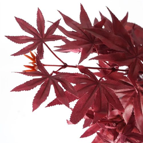 Stunning 120cm Realistic Artificial Red Maple Tree - Customizable & Elegant - plants - express.com