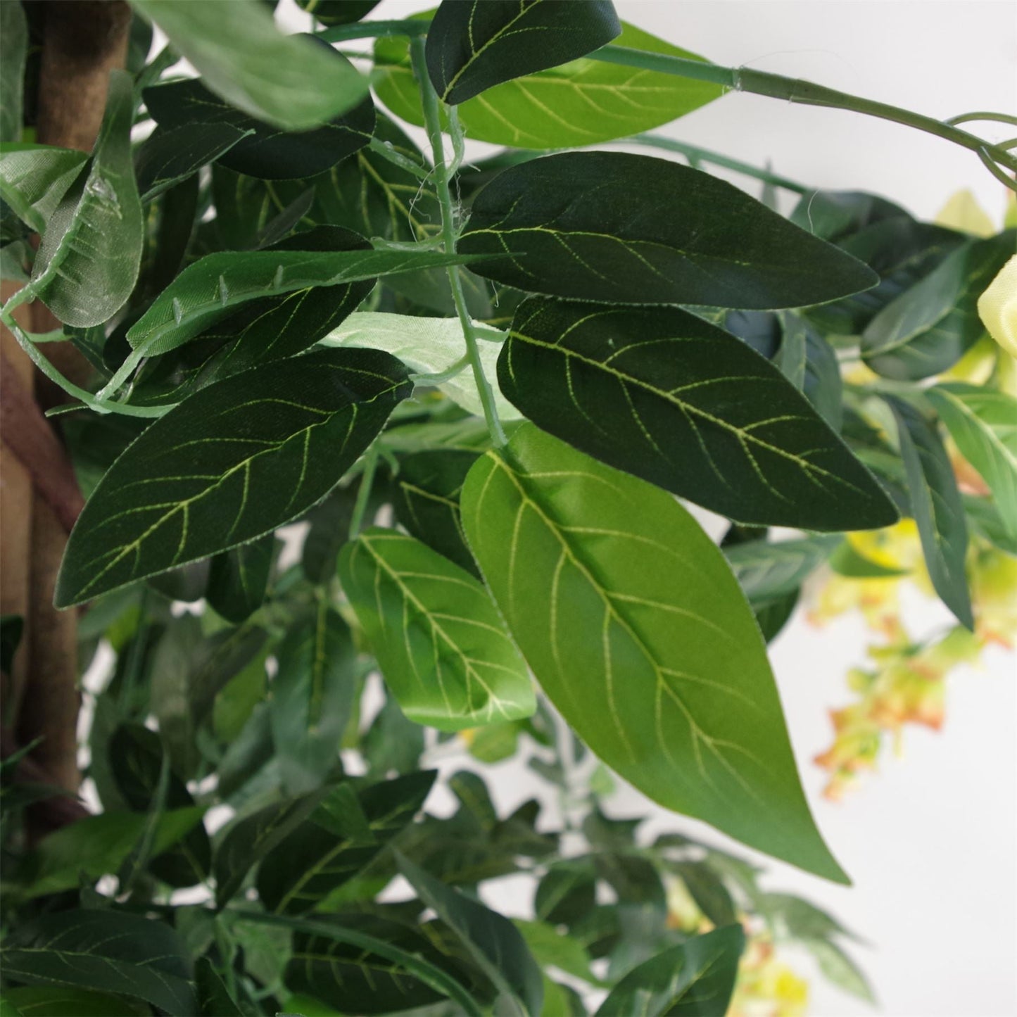 Stunning 120cm Yellow Wisteria Tree - Realistic Artificial Decor for Any Space! - plants - express.com