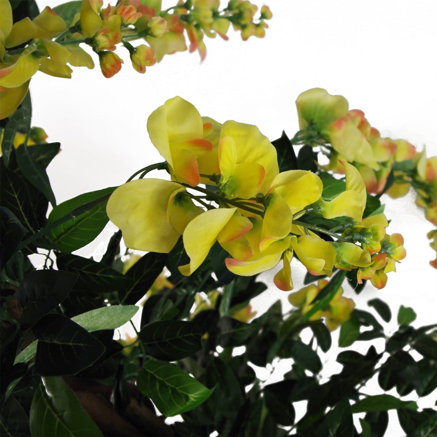 Stunning 120cm Yellow Wisteria Tree - Realistic Artificial Decor for Any Space! - plants - express.com