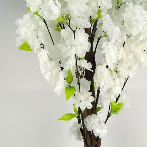 Stunning 150cm Artificial White Cherry Blossom Tree - Instant Elegance! - plants - express.com
