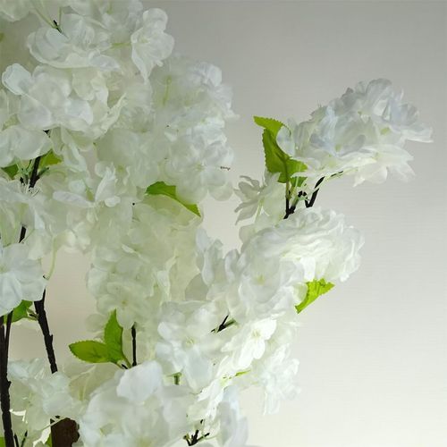 Stunning 150cm Artificial White Cherry Blossom Tree - Instant Elegance! - plants - express.com
